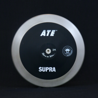 Diskos ATE Supra Black 1 kg