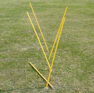 Spenst og slalom kit utendørs