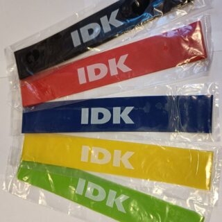 Mini band Hard - rød