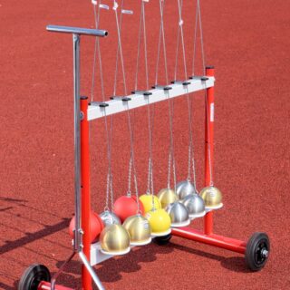 Polanik sleggestativ m/hjul for 12 slegger