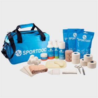 Førstehjelpsveske. Sportdoc Club 25 artikler
